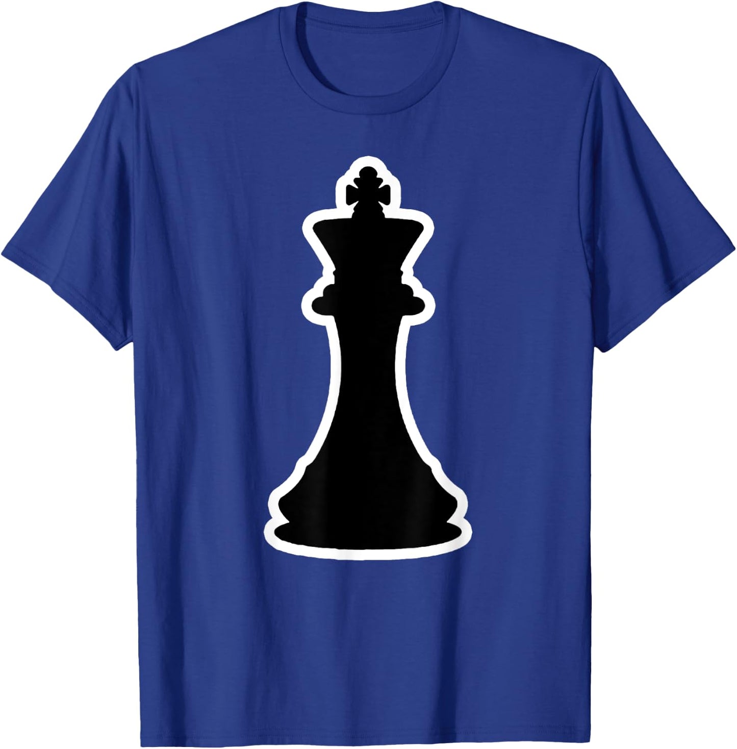 Chess Costumes Black King Silhouette Costume T-Shirt - T-Shirt | Royal