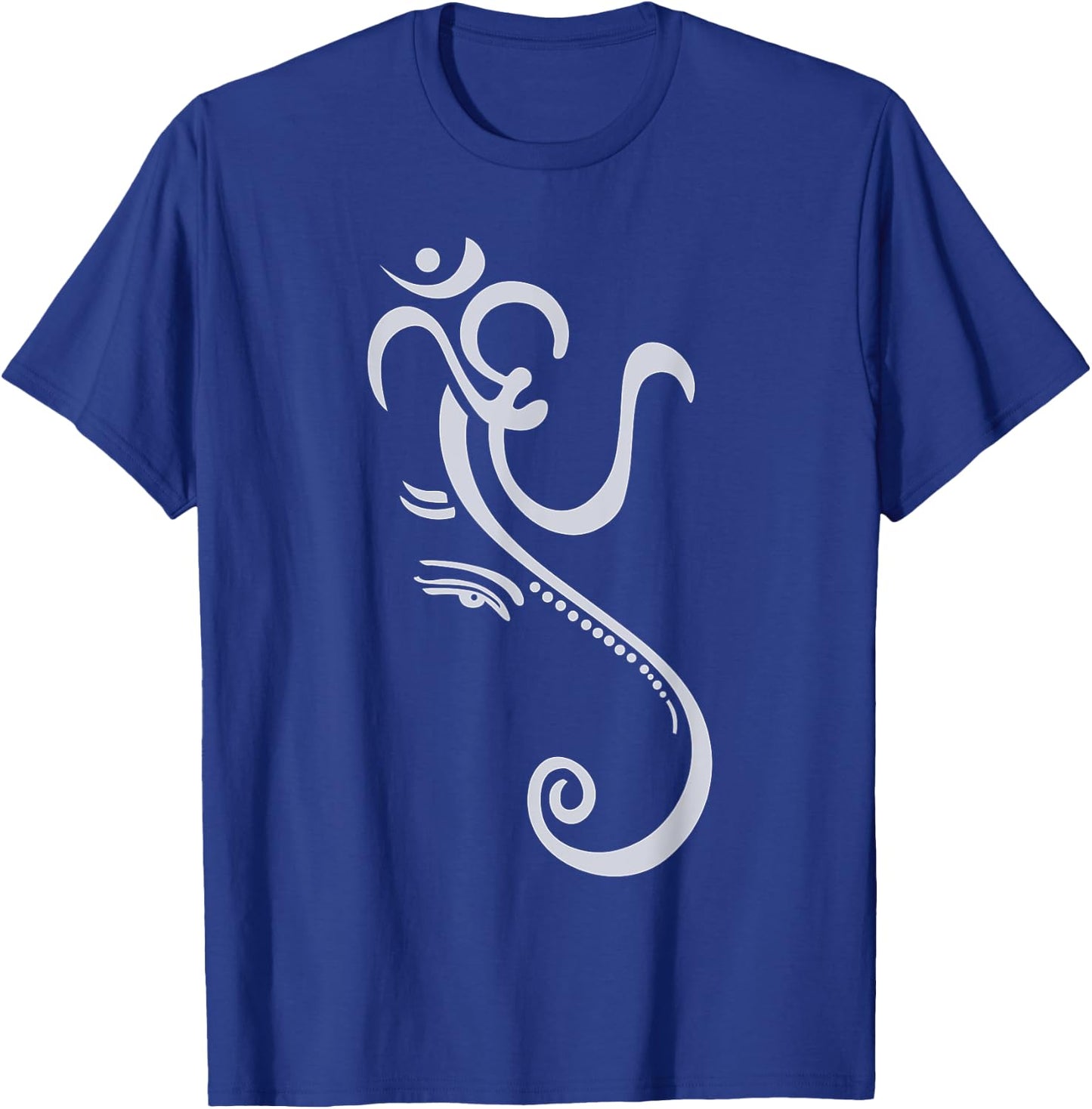Ganesha Yoga -Adults Black Yoga Meditation Small T-Shirt - T-Shirt | Royal