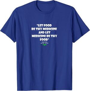 Health Lifestyle - Medicine - Hippocrates - Wisdom T-Shirt - T-Shirt | Royal