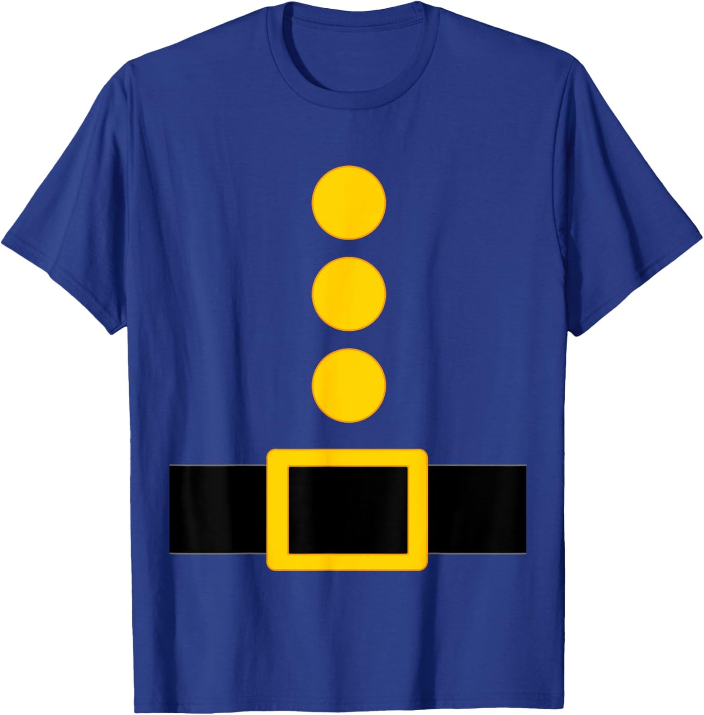 Dwarf Costume Shirts -Adults Blue Short Sleeve Medium T-Shirt - T-Shirt | Royal