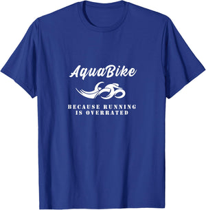 Swim Bike Aquabike T-Shirt - T-Shirt | Royal