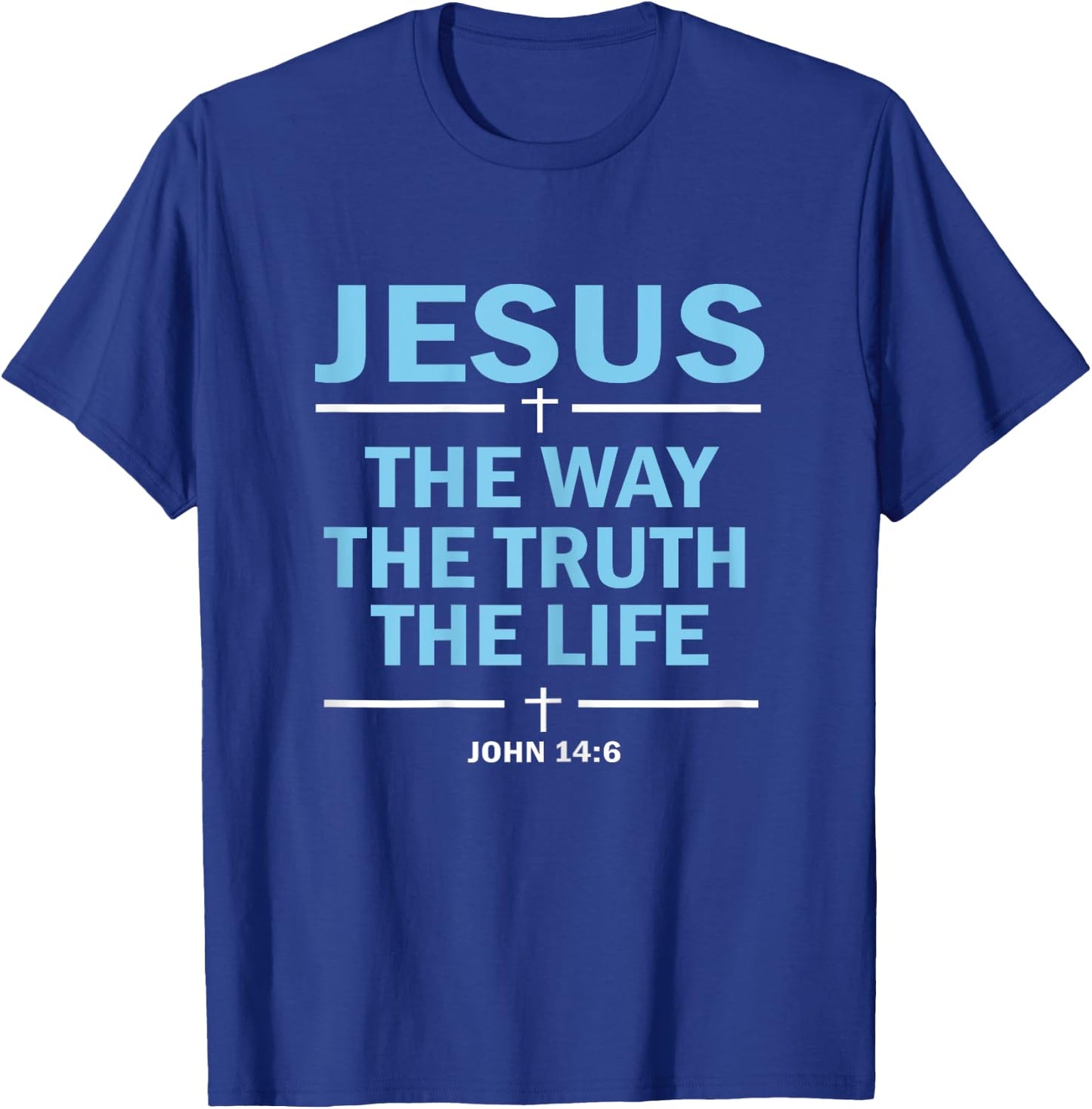 Jesus Faith Gift T-Shirt - T-Shirt | Royal