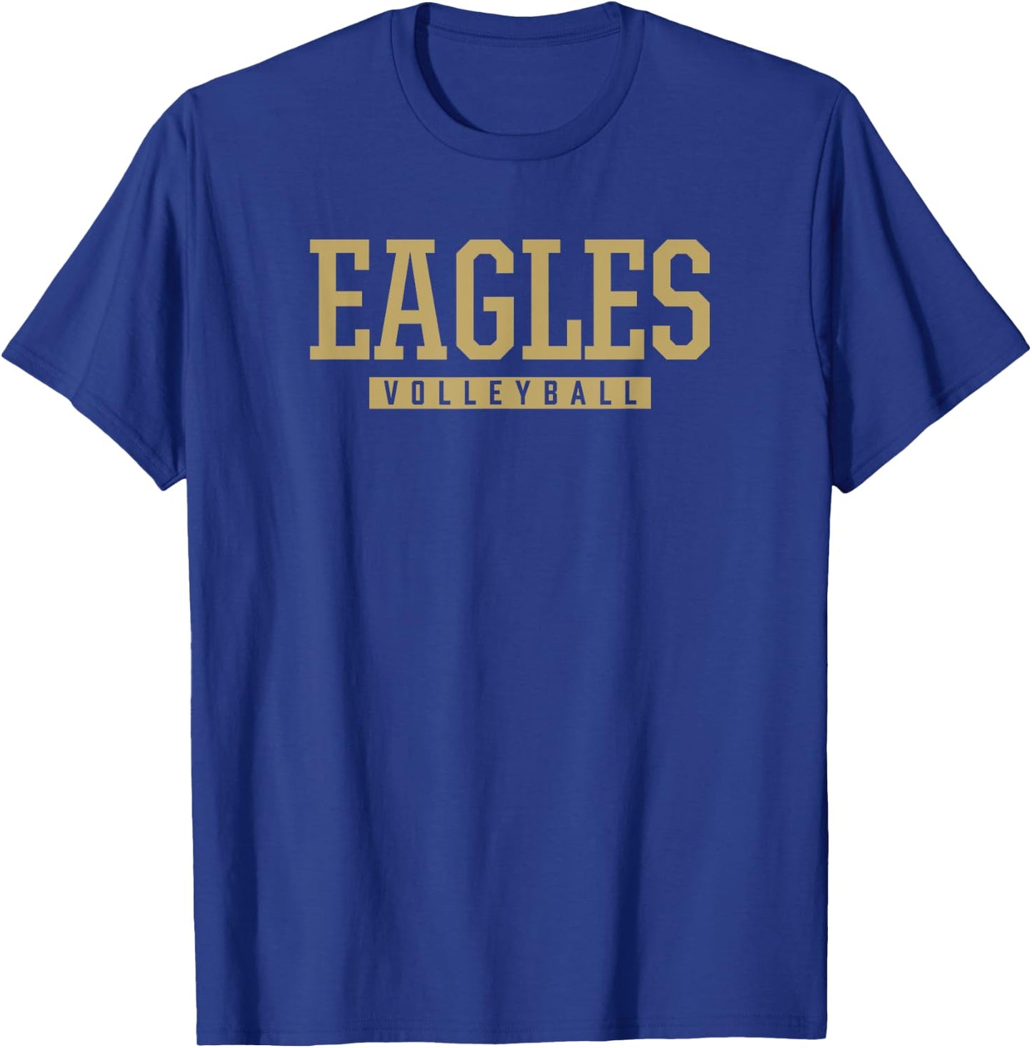 Rye Cove Eagles Volleyball HS T-Shirt - T-Shirt | Royal
