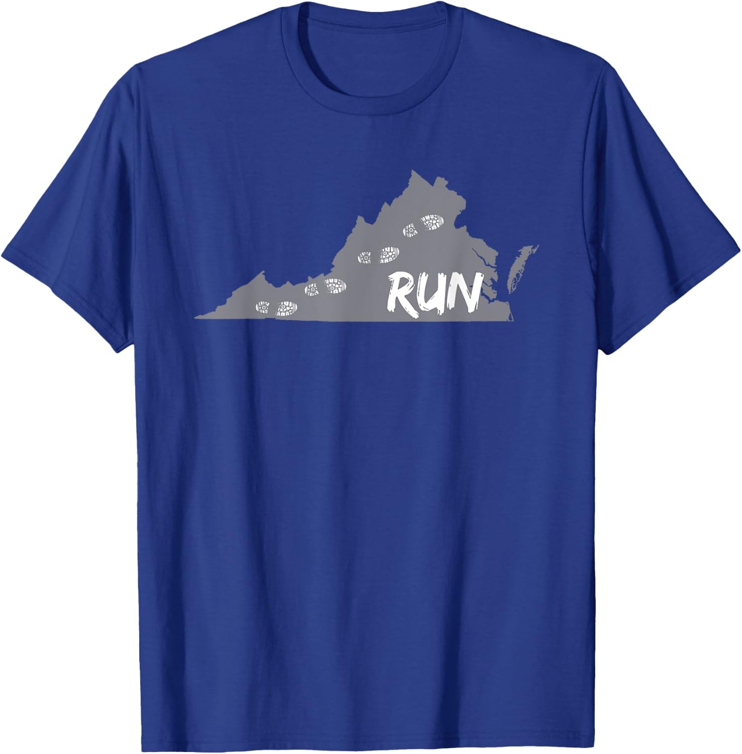 Running Shirts - Run Virginia Runners Shirt T-Shirt - T-Shirt | Royal