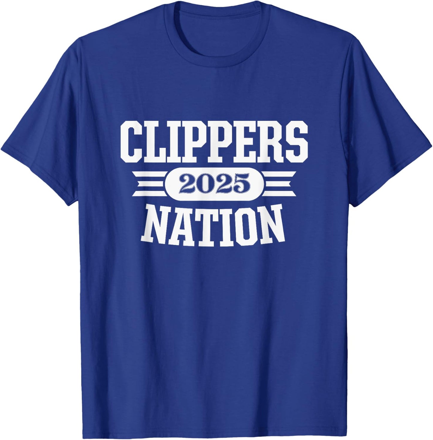 Falmouth Clippers Nation 2025 T-Shirt - T-Shirt | Royal
