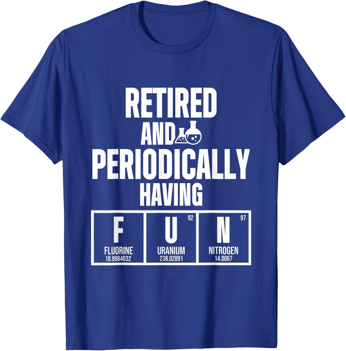 Chemical Engineer Retired Retirement Fun Engineering Gifts T-Shirt - T-Shirt | Royal