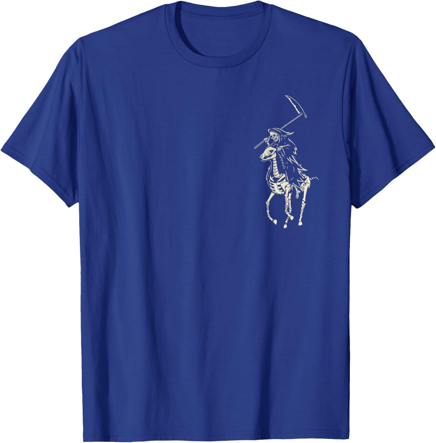 Polo Grim Reaper Vintage Death T-Shirt - T-Shirt | Royal