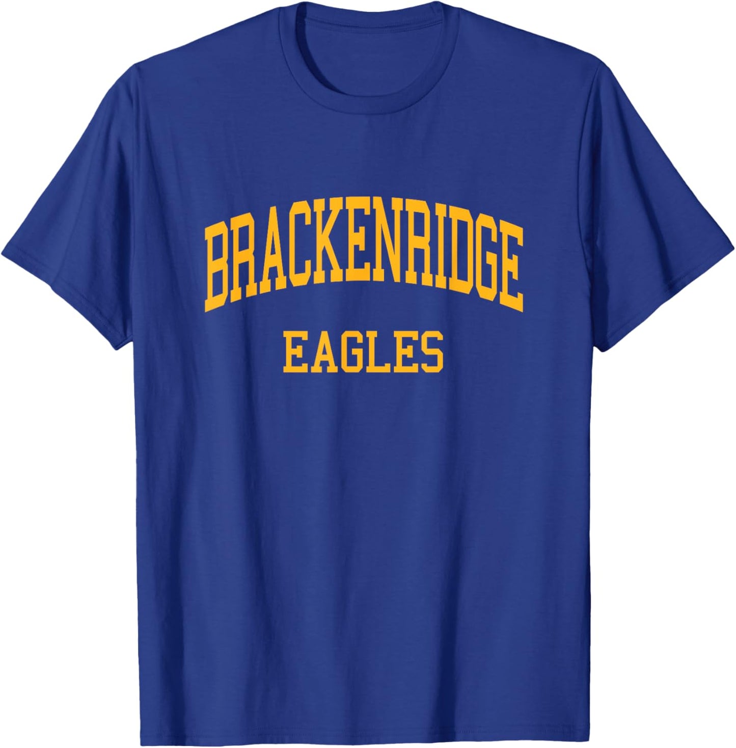 Brackenridge High School HS San Antonio TX Retro Sports T-Shirt - T-Shirt | Royal