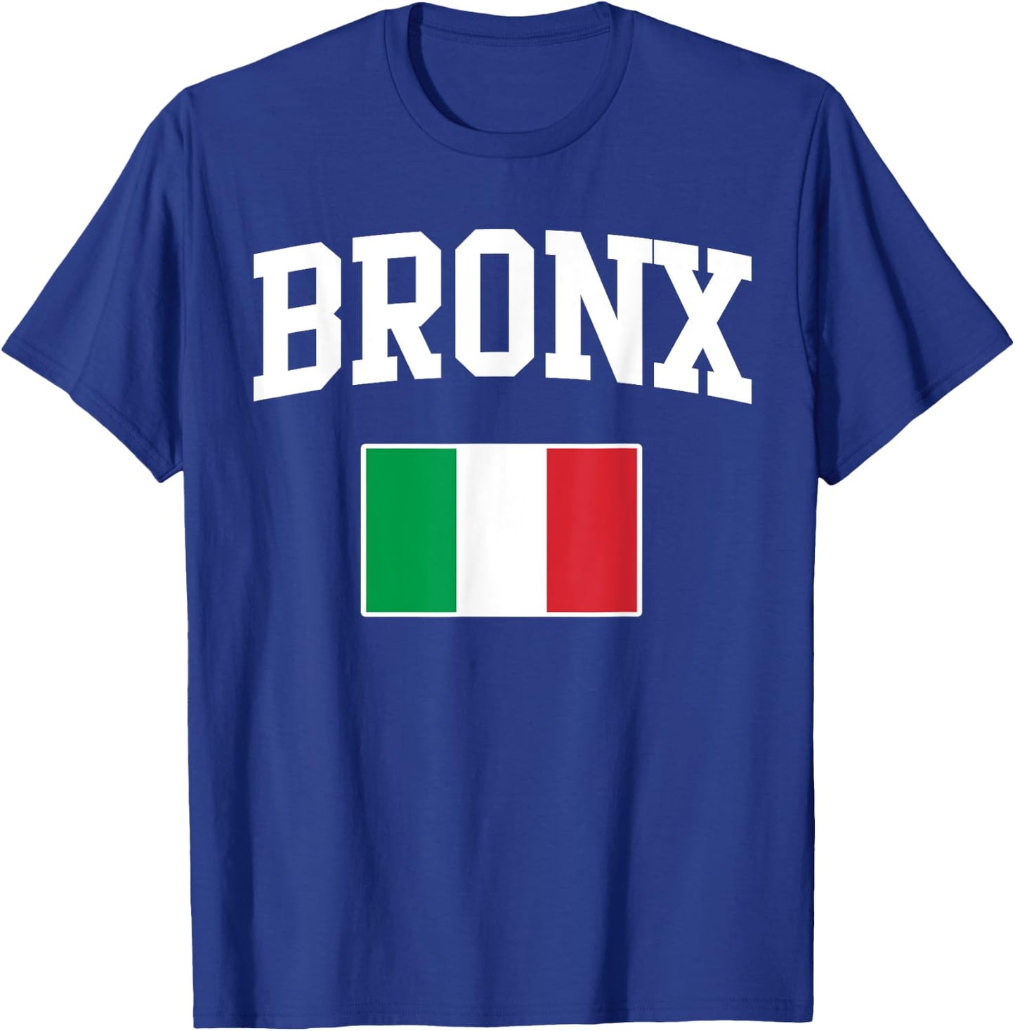 Bronx New York Italian Flag Italy Italia Italiano Home T-Shirt - T-Shirt | Royal