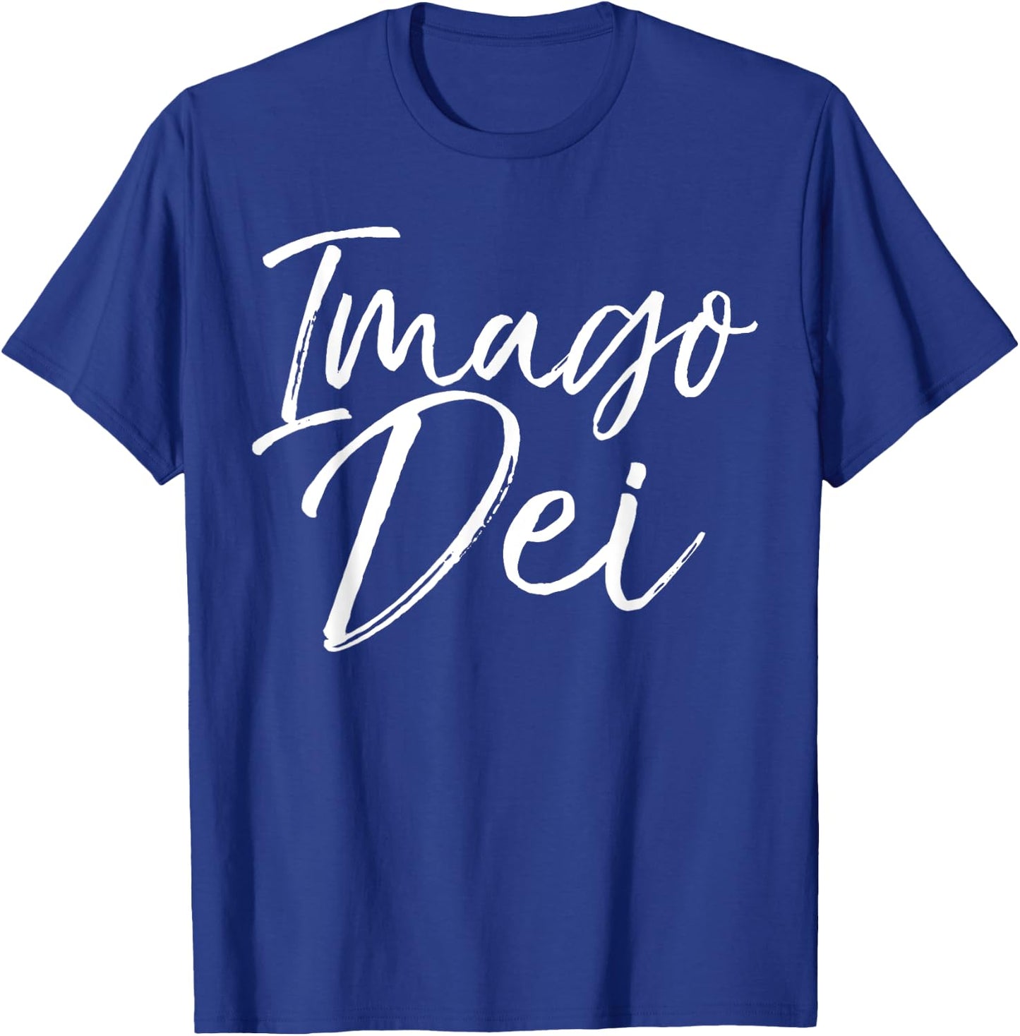 Imago Dei Shirt God's Image Vintage Bold Christian T-Shirt - T-Shirt | Royal