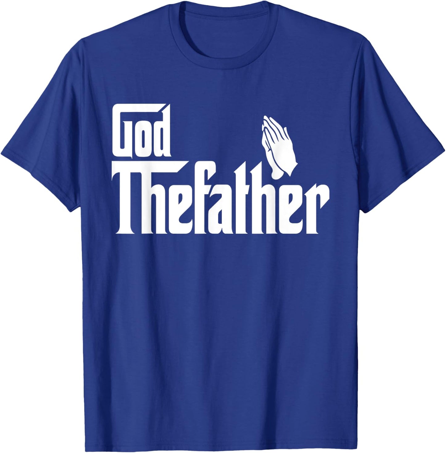 Jesus Christian | Christian God The Father T Shirt T-Shirt - T-Shirt | Royal