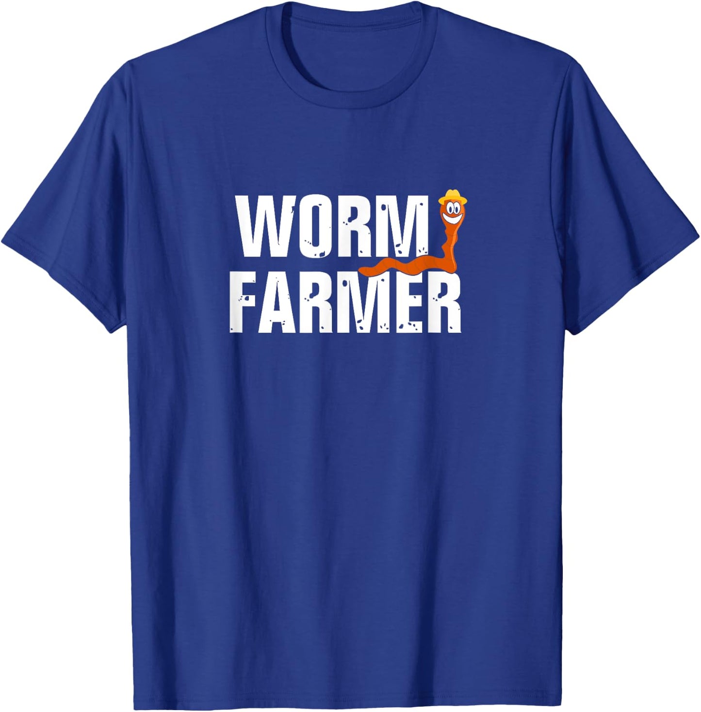 Funny Worm Farm Shirt Gift For Farmers T-Shirt - T-Shirt | Royal