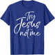 Funny Christian Saying Cute Try Jesus not Me T-Shirt - T-Shirt | Royal