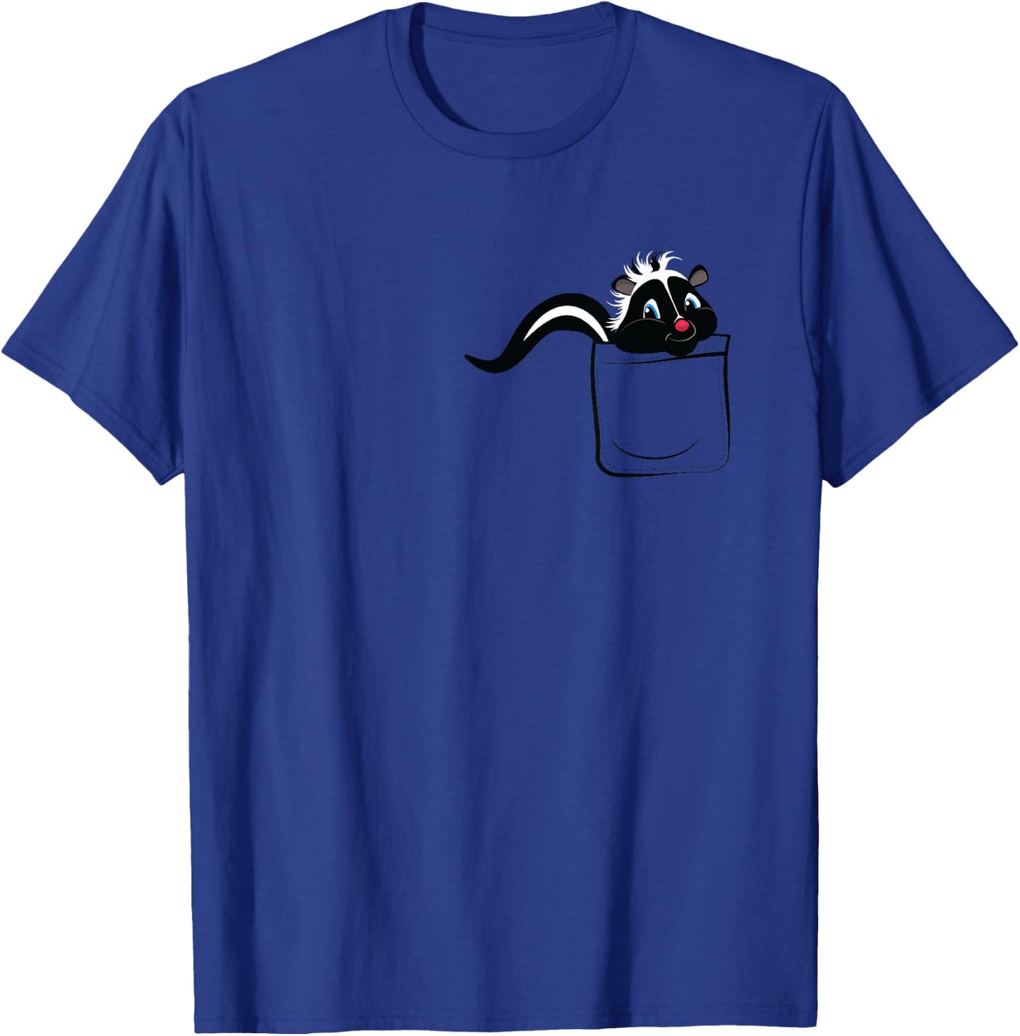 Cute Little Skunk T-Shirt - T-Shirt | Royal