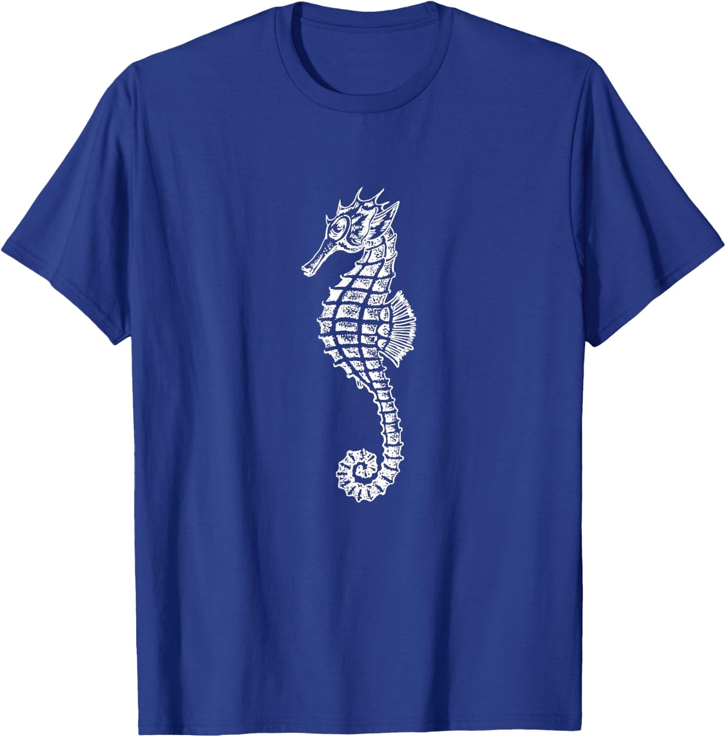 Seahorse Ocean Marine Animal Sea Horse Creature Hippocampus T-Shirt - T-Shirt | Royal