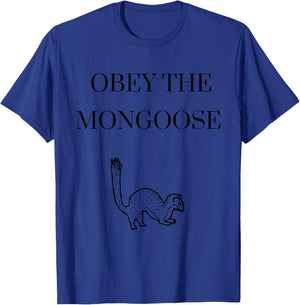 Funny Mongoose weasel squirrel animal joke T-Shirt - T-Shirt | Royal