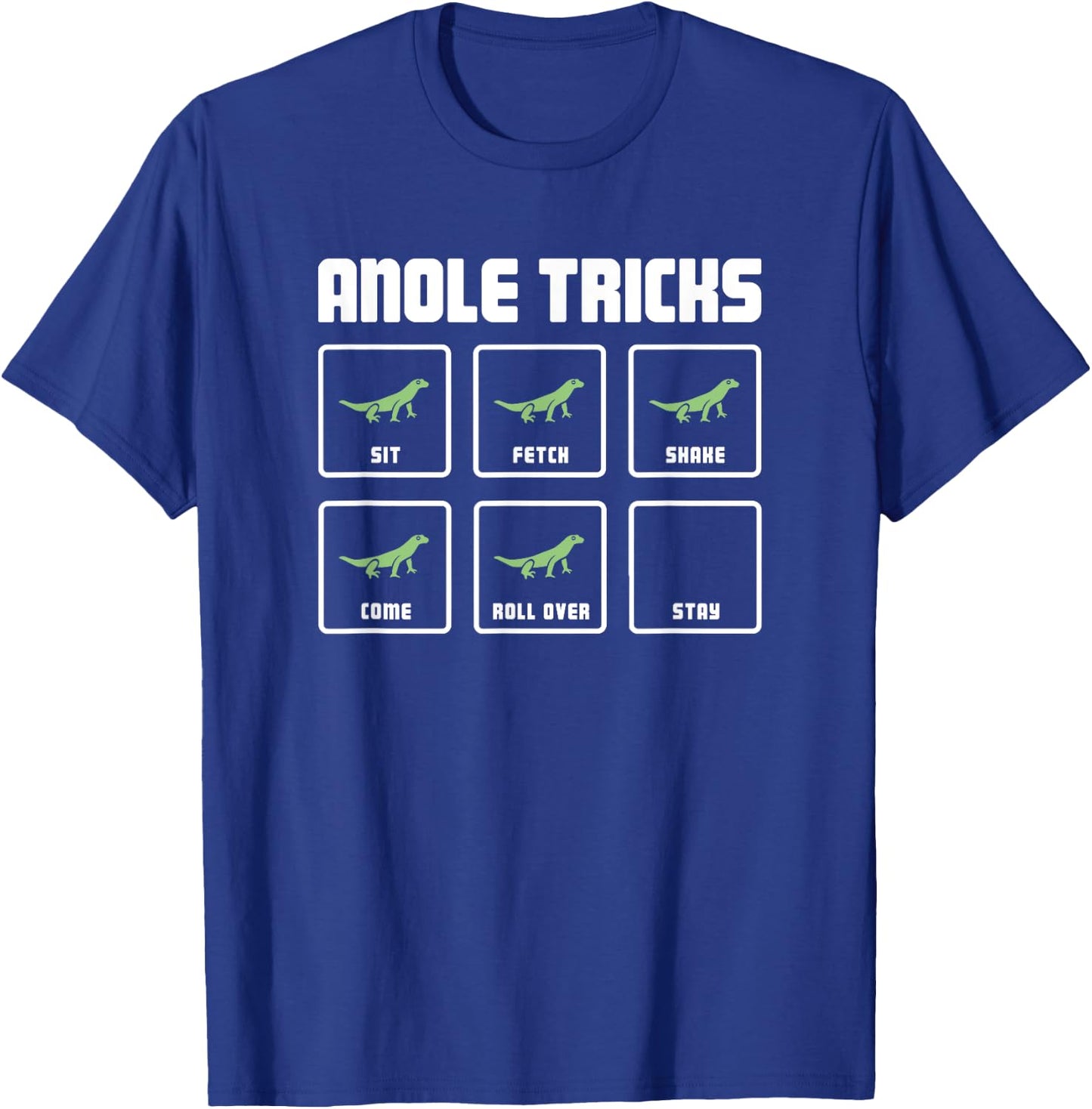 Funny Pet Anole / Awesome Reptile T-Shirt - T-Shirt | Royal
