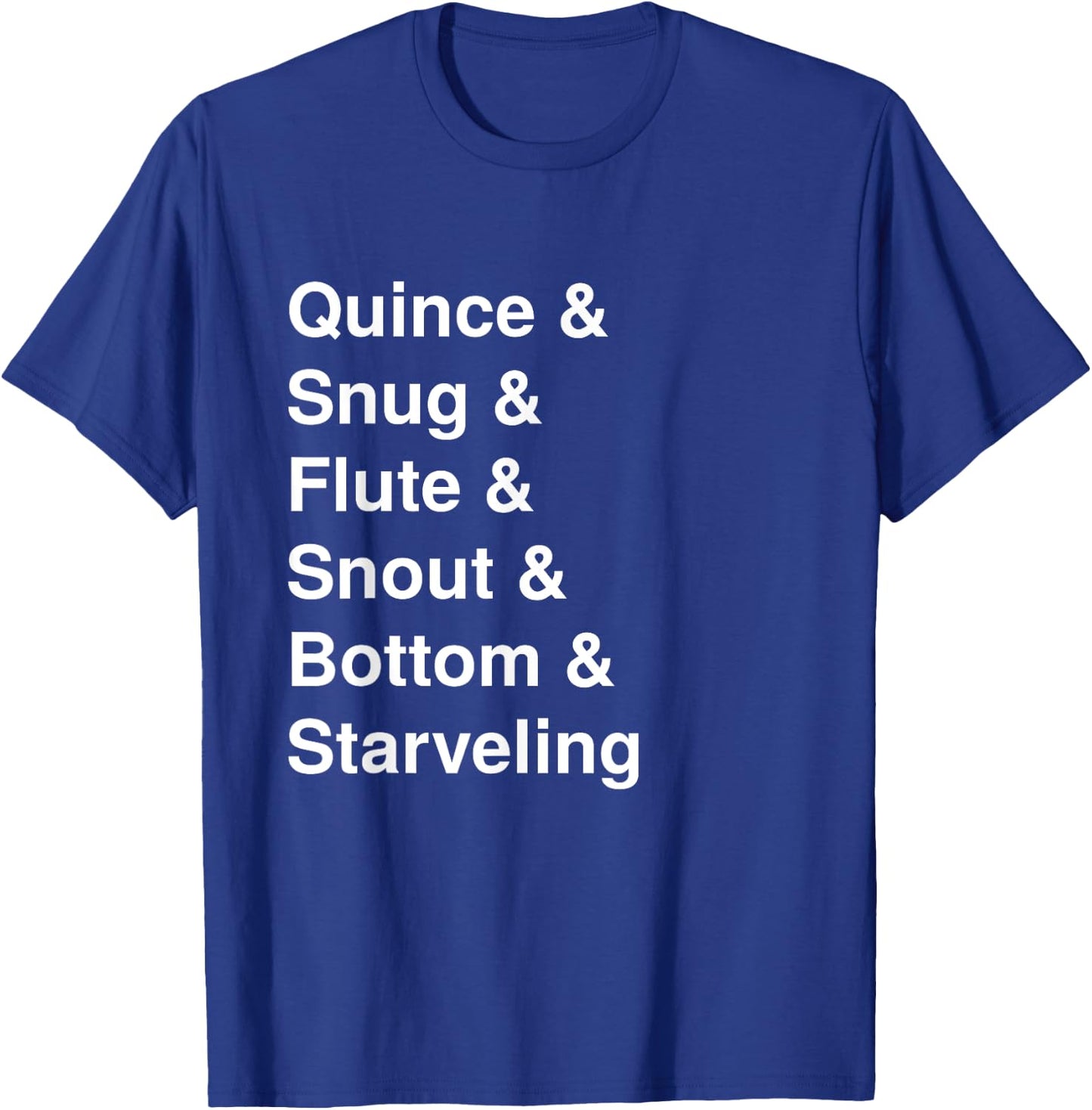 A Midsummer Night's Dream Rude Mechanicals Shakespeare Men Women Girls Kids T-Shirt - T-Shirt | Royal