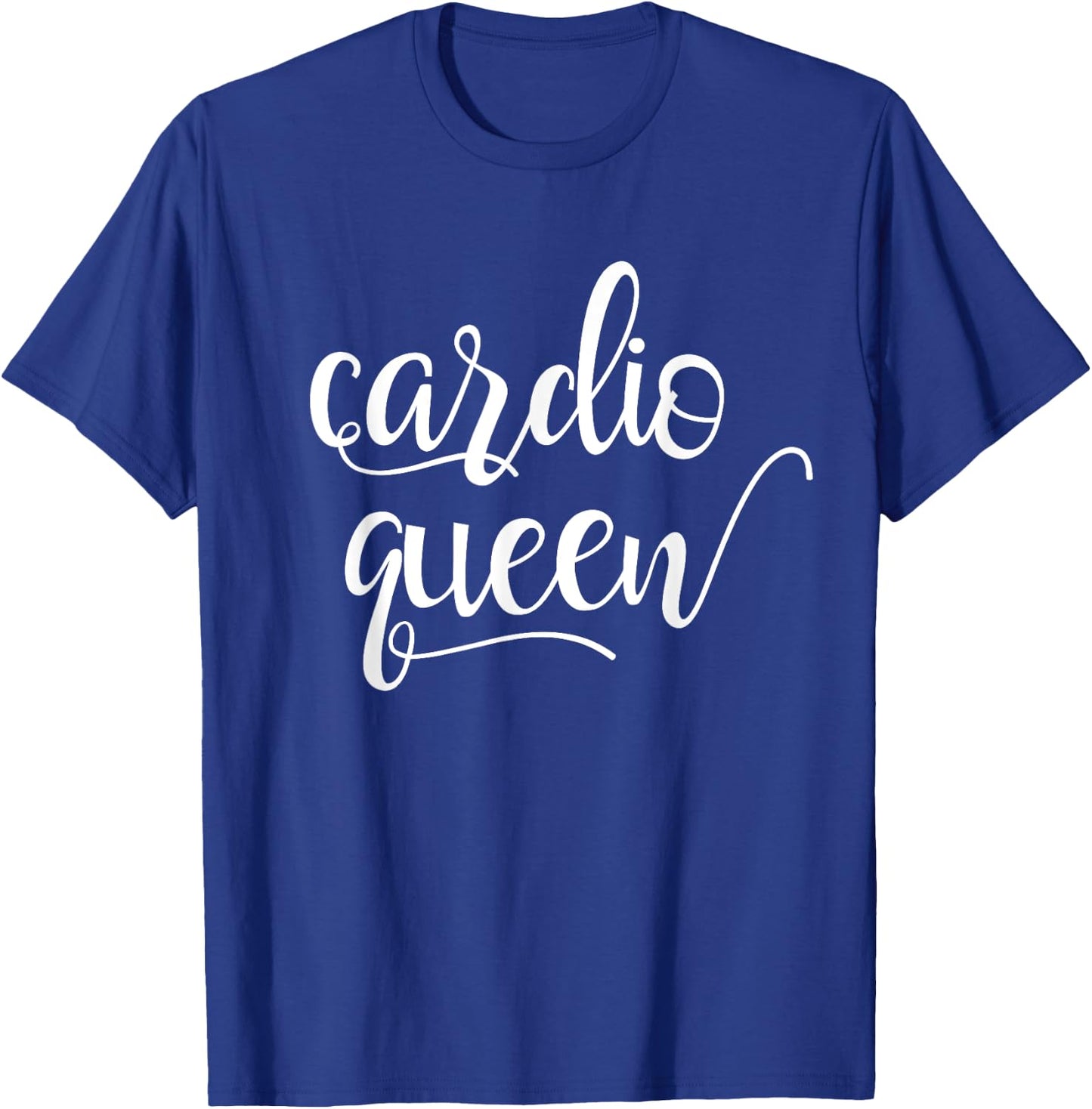 Fun Cardio Queen Fit and Active T-Shirt - T-Shirt | Royal