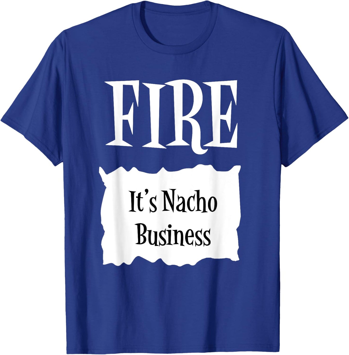 FIRE - Hot Packet Halloween Taco Costume T-Shirt - T-Shirt | Royal