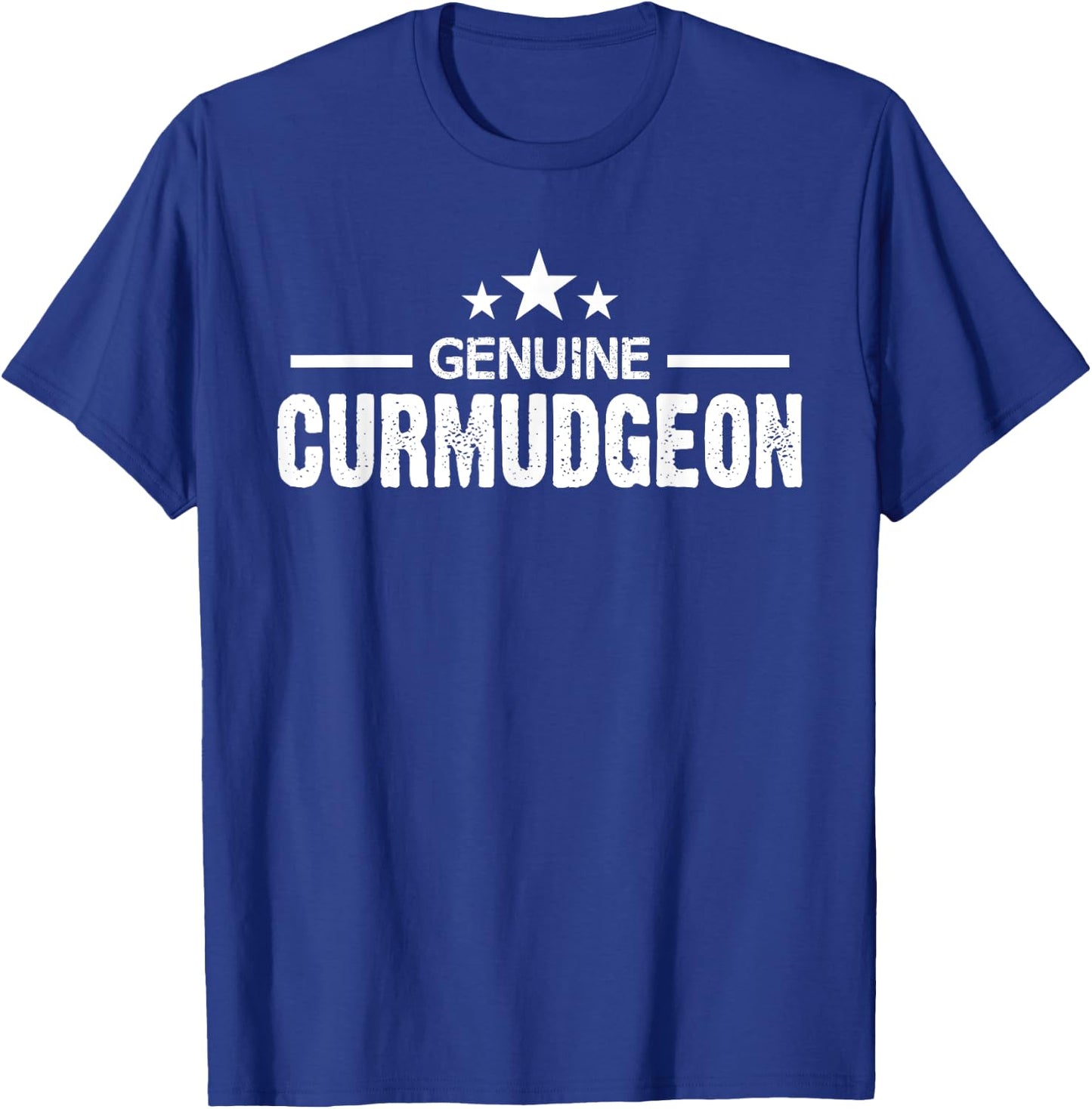 Genuine Curmudgeon T-Shirt - T-Shirt | Royal