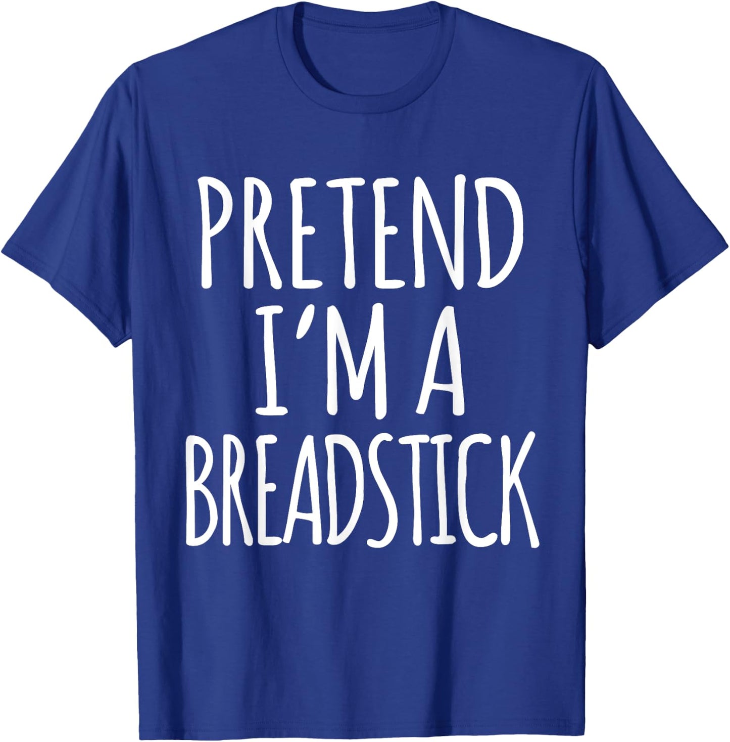 Funny Lazy Halloween Costume Shirt - Breadstick Bread Stick T-Shirt - T-Shirt | Royal