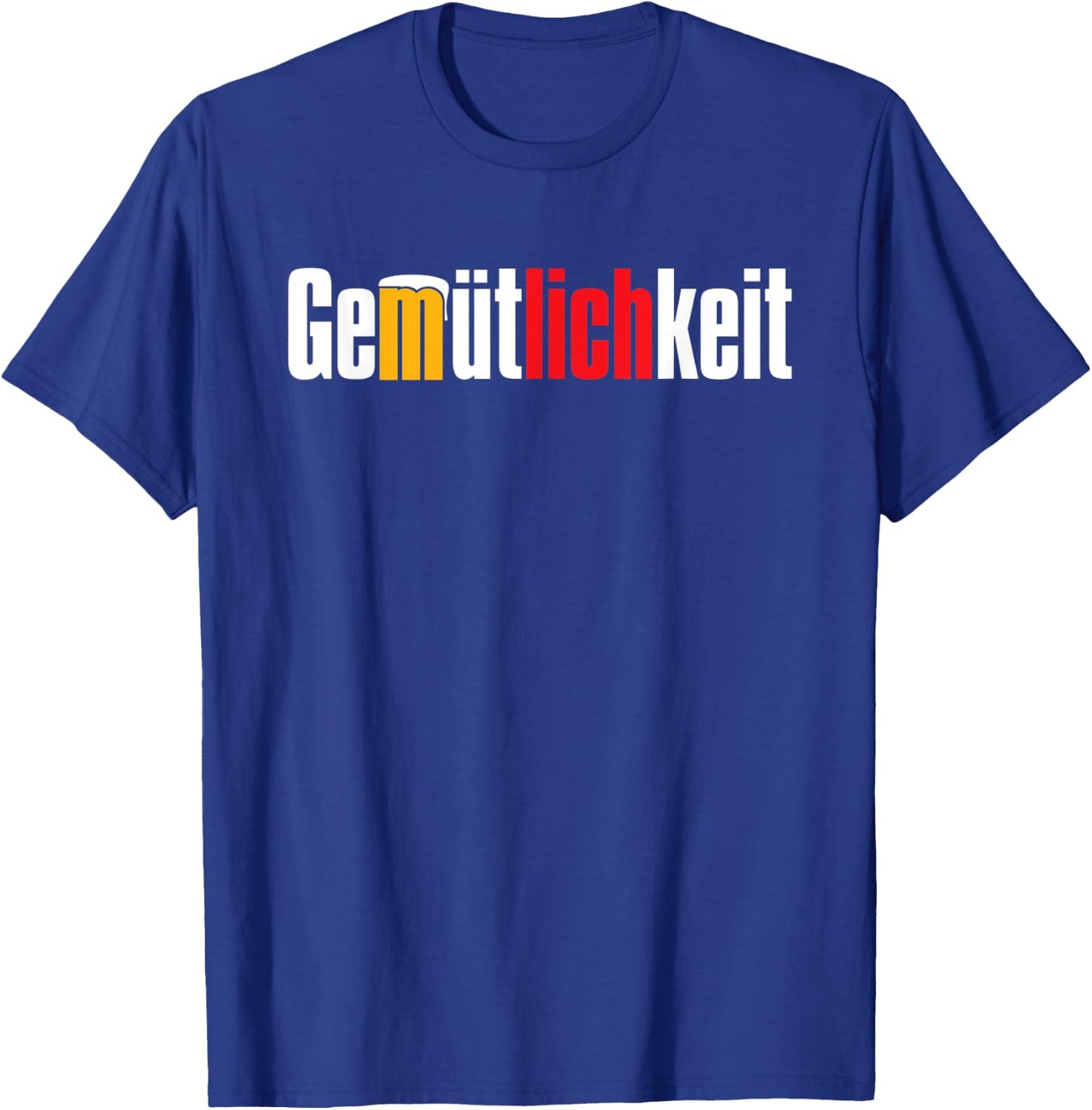 Gemütlichkeit Beer Friendly T-Shirt - T-Shirt | Royal