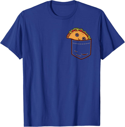 Pocket Taco Tuesday Cinco De Mayo Mexican Food Foodie Lover T-Shirt - T-Shirt | Royal