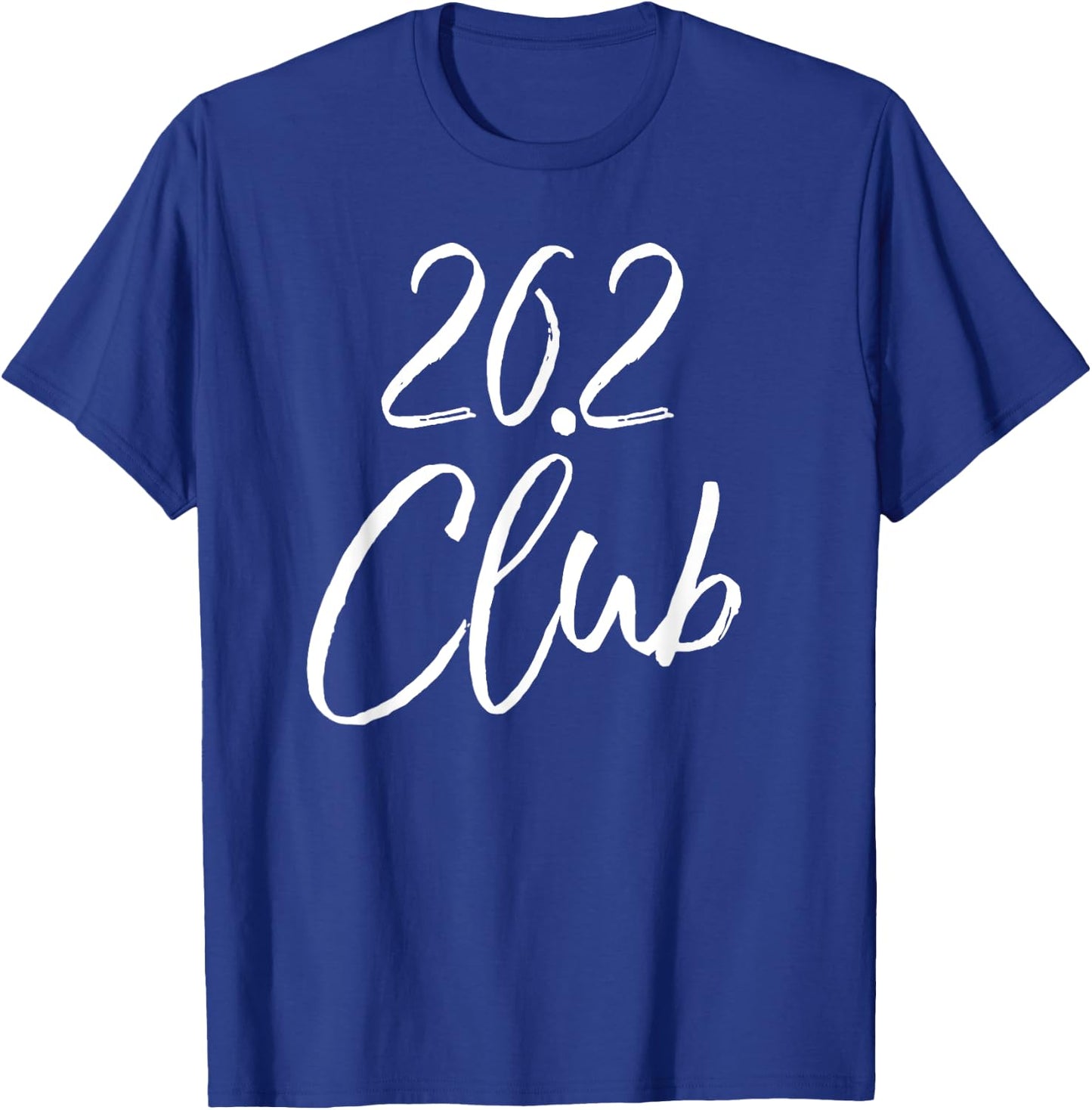 Marathon Finisher Gift Runners Running Gear 26.2 Club T-Shirt - T-Shirt | Royal