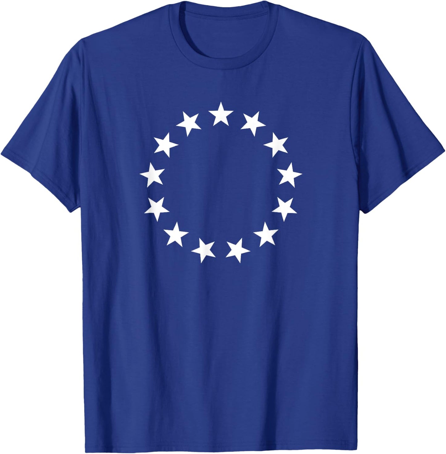 Colonies Stars | 1776 American Revolutionary War T-Shirt - T-Shirt | Royal