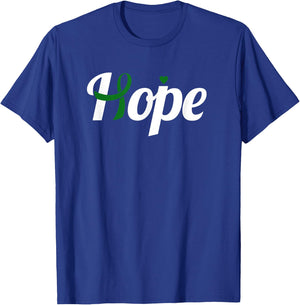 Hope - Liver Cancer Shirt Liver Cancer Support Shirt & Gift T-Shirt - T-Shirt | Royal