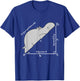 cute Hippopotamus Math,Funny Hypotenuse vs Hippopotamus T-Shirt - T-Shirt | Royal