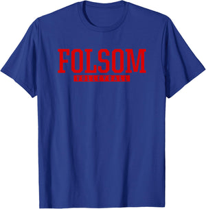 Folsom High School Volleyball T-Shirt - T-Shirt | Royal