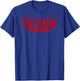 Folsom High School Volleyball T-Shirt - T-Shirt | Royal