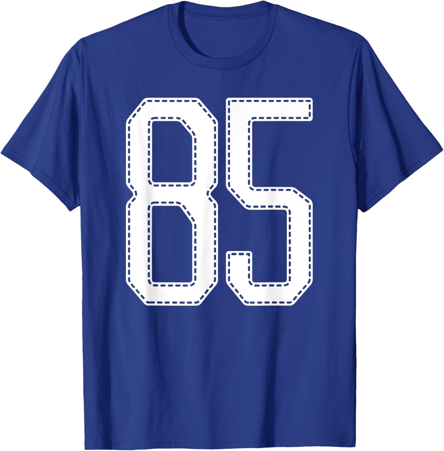 Official Team League #85 Jersey Number 85 Sports Jersey T-Shirt - T-Shirt | Royal