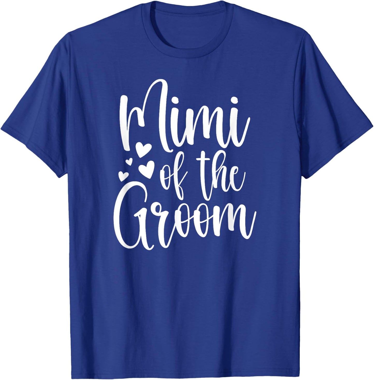 Proud Groom's Mimi Grandma T-Shirt - T-Shirt | Royal