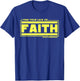 I Find Your Lack Of Faith Disturbing Christian Shirts T-Shirt - T-Shirt | Royal