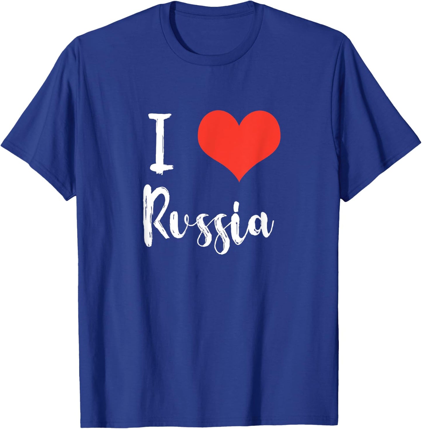 I Love Russia T-Shirt - T-Shirt | Royal