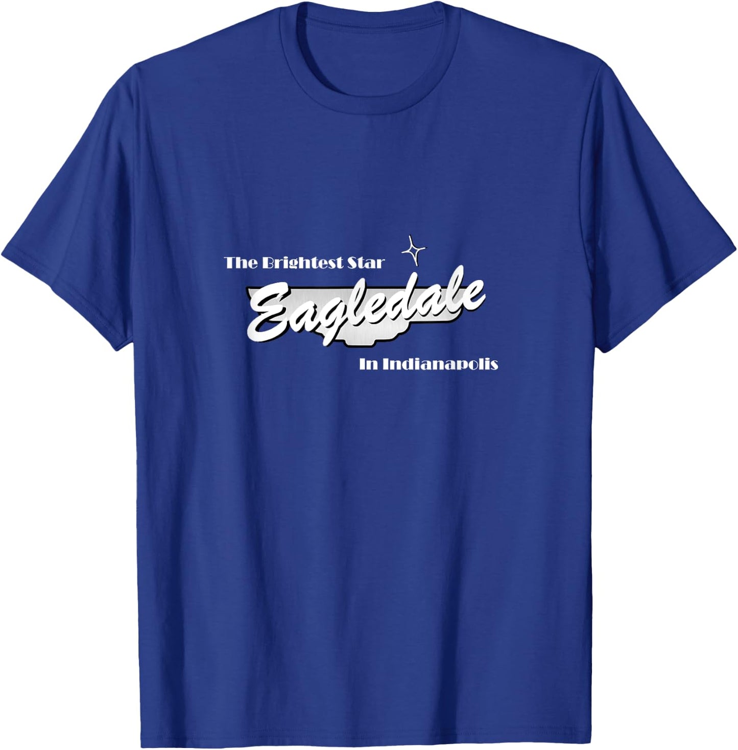 Eagledale The Brightest Star in Indianapolis T-Shirt - T-Shirt | Royal