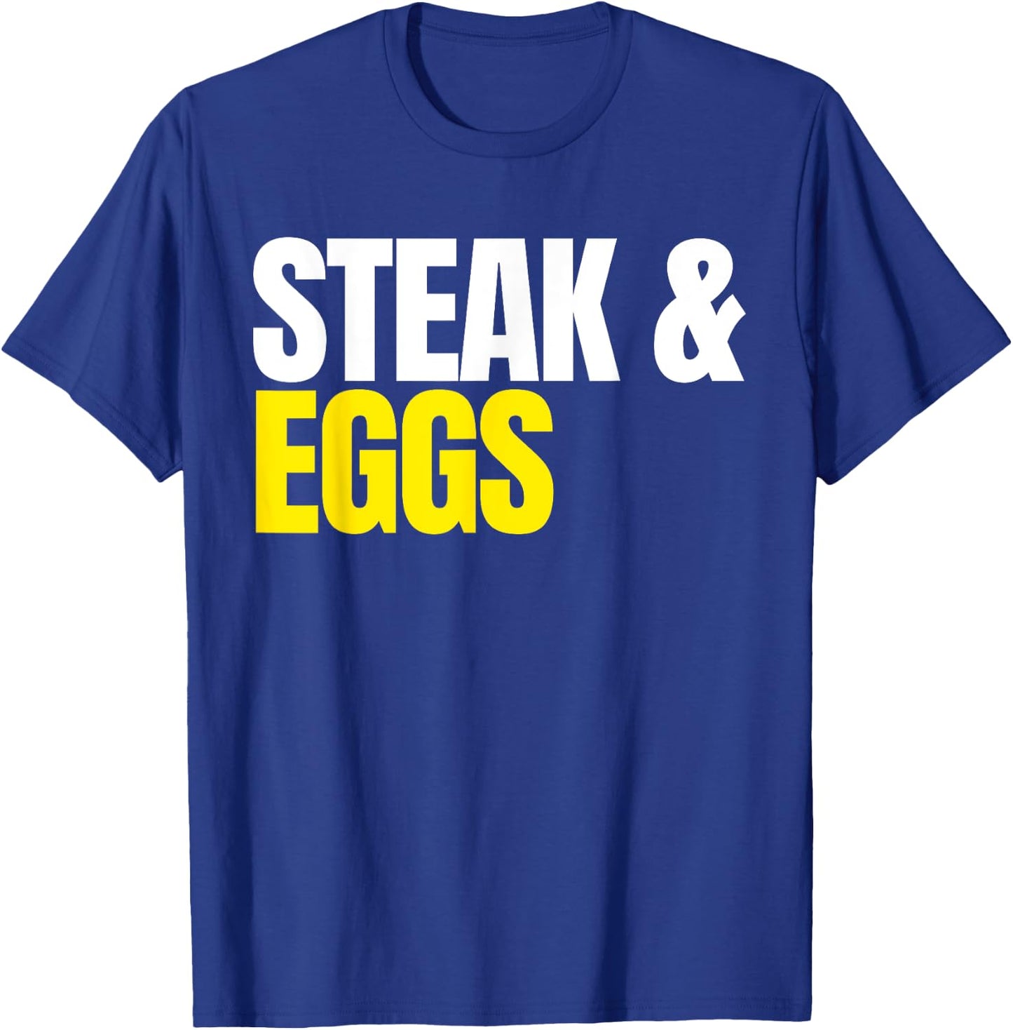 Steak and Eggs T-Shirt - T-Shirt | Royal