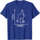 Funny Science Nerd Duck or Rabbit Physics Math Geek T-Shirt - T-Shirt | Royal