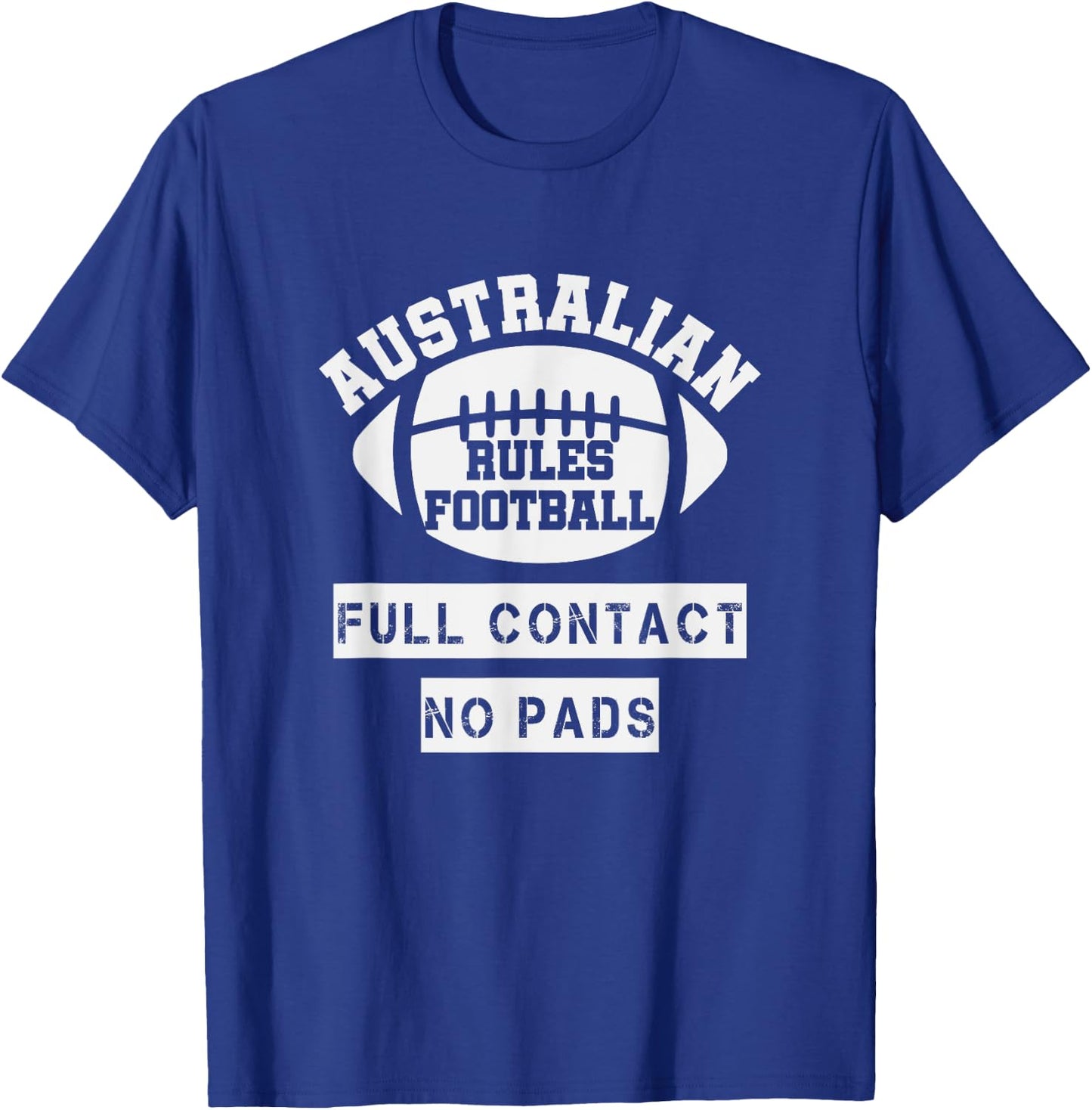 Australian Rules Football - Funny Football T-Shirt - T-Shirt | Royal