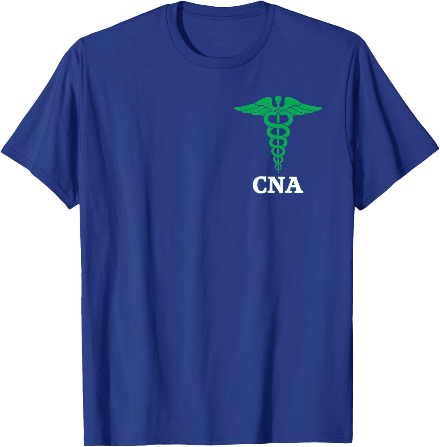 Certified Nursing Assistant Caduceus Medical Nurse T-Shirt - T-Shirt | Royal