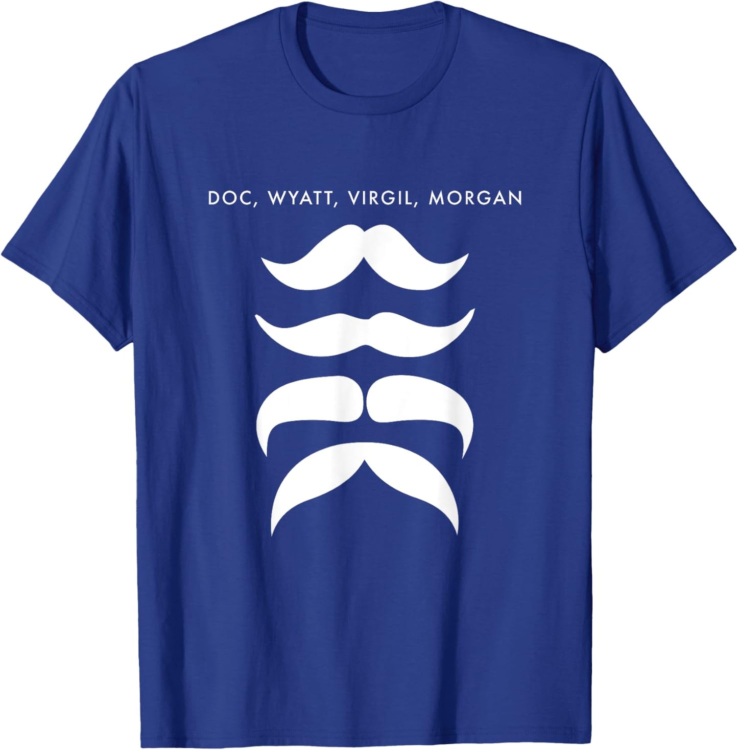 Old West Collection Doc, Wyatt, Virgil, Morgan Wild West T-Shirt - T-Shirt | Royal