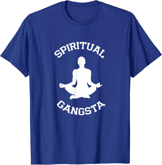 Spiritual Gangsta T Shirts - Yoga T Shirts Women T-Shirt - T-Shirt | Royal