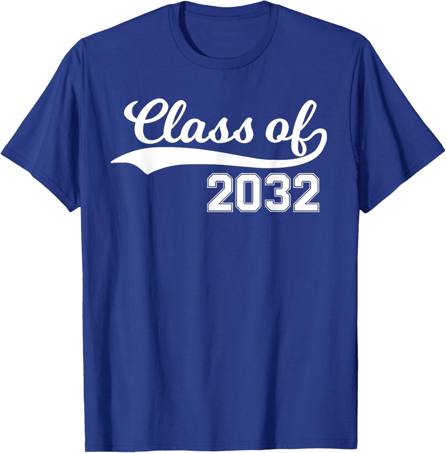 Class of 2032 Grow With Me Shirt First Day of School T-Shirt - T-Shirt | Royal