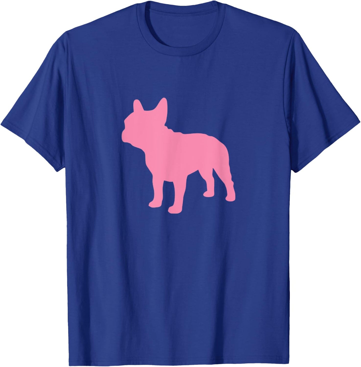 Pink French Bulldog Frenchie Lover Apparel Men Women Kids T-Shirt - T-Shirt | Royal
