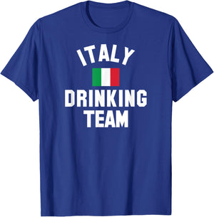 Italy drinking team design for Italy beer fests T-Shirt - T-Shirt | Royal