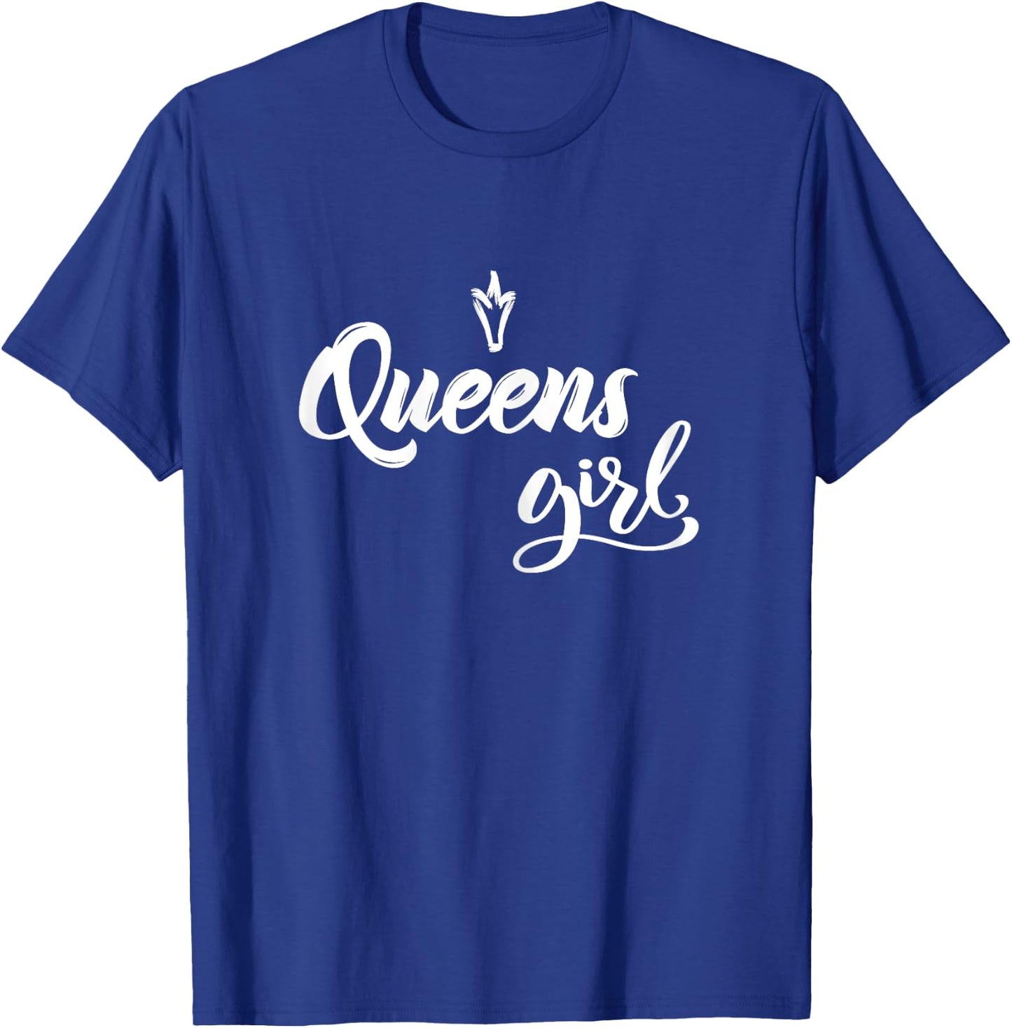 Queens Girl New York Raised Me T-Shirt - T-Shirt | Royal