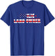 Public Land Owner Patriotic American Flag Women Kids Men T-Shirt - T-Shirt | Royal